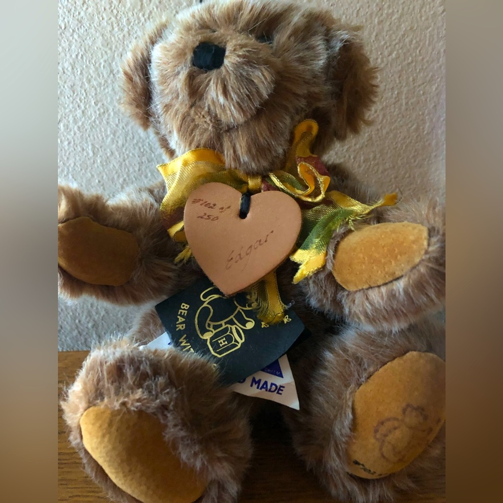 Vintage New Zealand Bear with us Teddy Bear